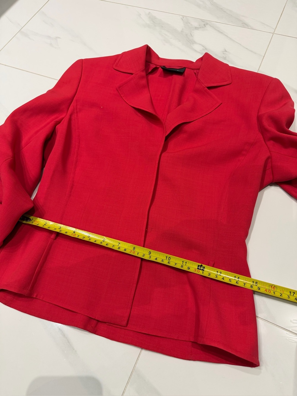 Akris Red Blazer - Picture 5 of 6